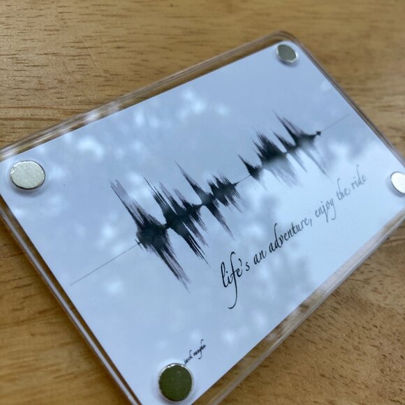 Life's An Adventure, Enjoy The Ride Soundwave Magnet - Picture 4 of 6